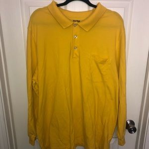 King Size Men’s Big 2xl Long Sleeve Polo